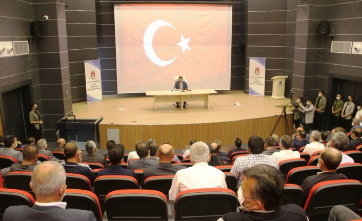 Vali Masatlı, Taşova ilçesinde muhtarlarla bir araya geldi