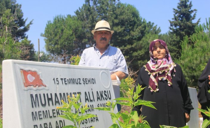 15 Temmuz'da tankın altında kalarak şehit olan Muhammet Ali Aksu'nun ailesi hüzünlü ama gururlu