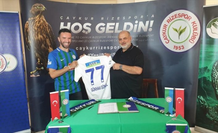 Çaykur Rizespor, Gökhan Gönül ile 2 yıllık sözleşme imzaladı