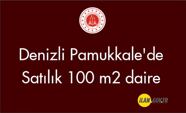 Denizli Pamukkale'de satılık 100 m² daire Satılık