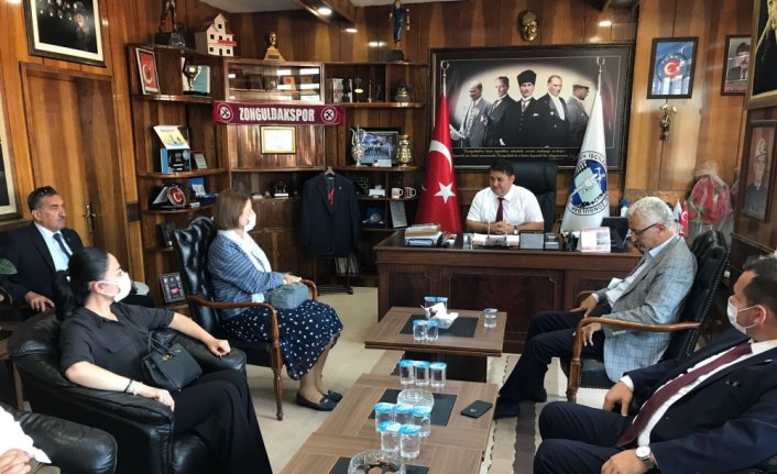 DEVA Partisi Sosyal Politikalar Başkanı Selma Aliye Kavaf, Zonguldak'ta ziyaretlerde bulundu