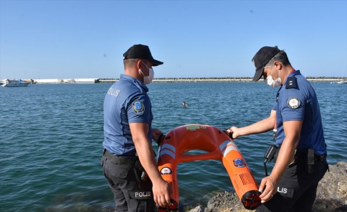 Emniyetin uzaktan kumandalı can simitleri hayat kurtarıyor