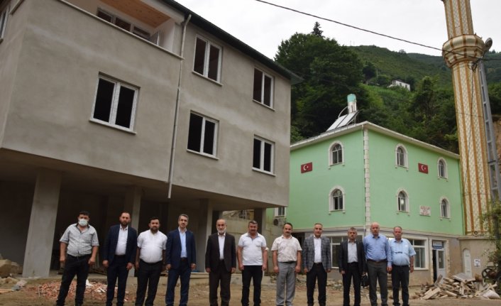 Giresun Müftüsü Topcan, Espiye ilçesinde incelemelerde bulundu