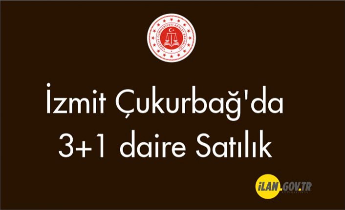 İzmit Çukurbağ'da 3+1 daire satılık