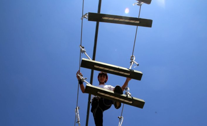 Kastamonu'daki gençlik kamplarına katılanlar gönüllerince eğlenme ve kaynaşma fırsatı buldu