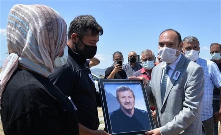 Kıbrıs gazisi Mustafa Bayram, Amasya'da son yolculuğuna uğurlandı