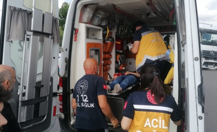 Samsun'da tır ile otomobil çarpıştı: 5 yaralı