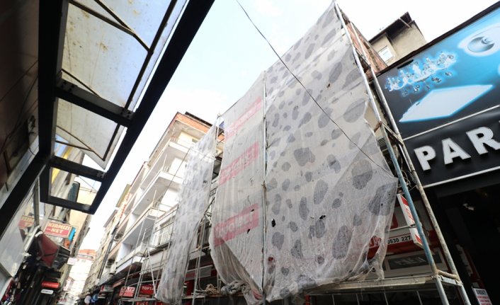 Akçaabat'ta Sokak Sağlıklaştırma Projesi kapsamındaki çalışmalar sürüyor