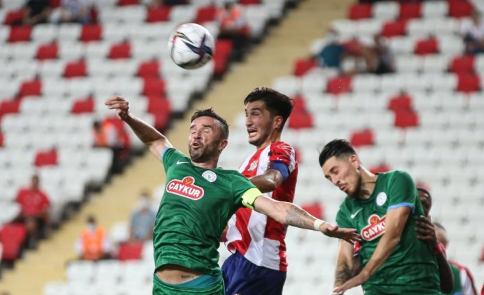 Antalyaspor-Çaykur Rizespor maçının ardından