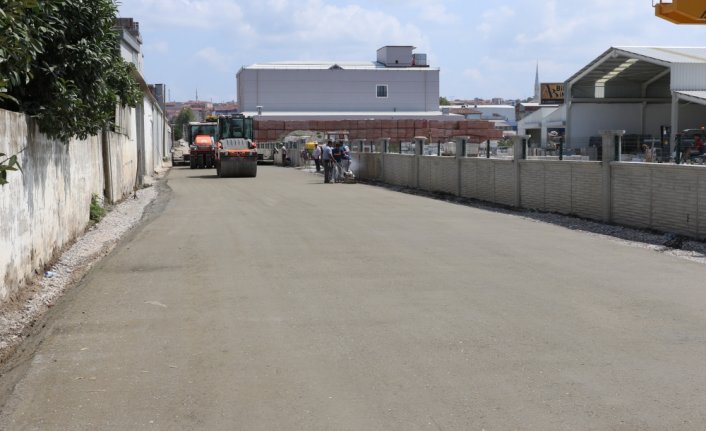 Bafra Belediye Başkanı Hamit Kılıç, yürütülen çalışmaları inceledi