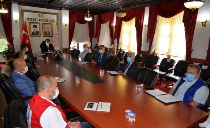 Bolu'da sele karşı alınması gereken tedbirler görüşüldü