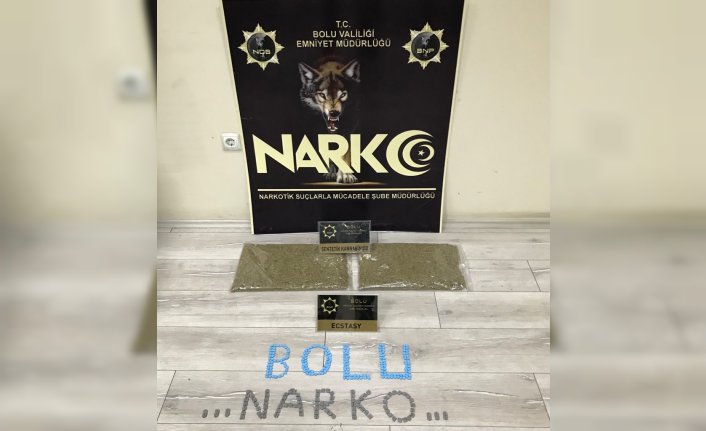 Bolu'da yolcu otobüsünde uyuşturucuyla yakalanan şüpheli tutuklandı