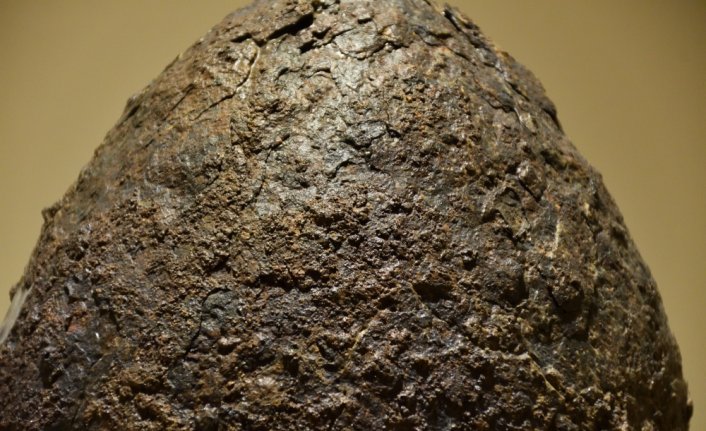 Çorum Boğazkale Müzesi'nin en nadide eseri: 2 bin 800 yıllık demir miğfer