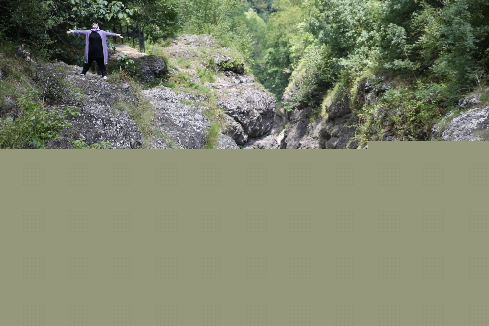 Karadeniz'in saklı güzelliği Küpkaya Kanyonu doğaseverlerin ilgisini çekiyor