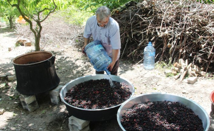 Karadut pekmezinin sofralara uzanan zorlu yolculuğu