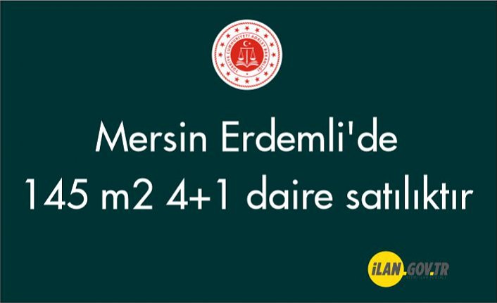 Mersin Erdemli'de 145 m² 4+1 daire icradan satılıktır