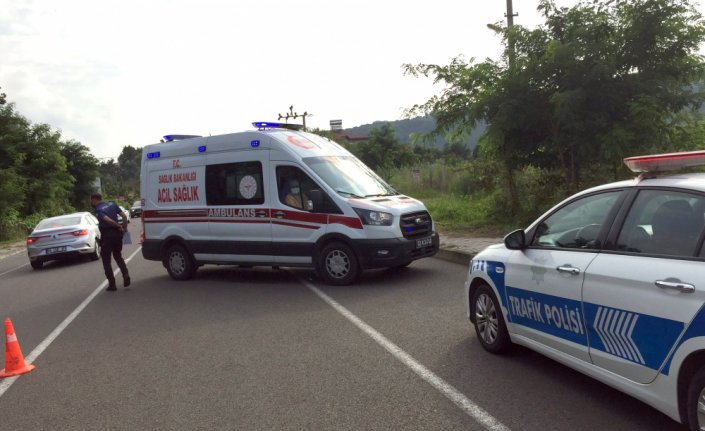 Ordu'da iki otomobil çarpıştı: 6 yaralı
