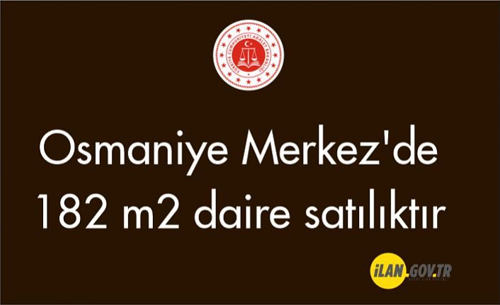 Osmaniye Merkez'de 182 m² daire satılıktır