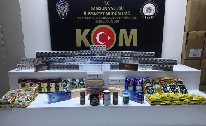 Samsun'da kaçakçılık yaptığı iddia edilen kişi yakalandı