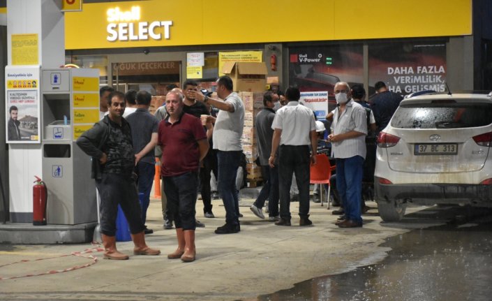 Sel felaketinin yaşandığı Bozkurt'ta sağanak etkili oluyor