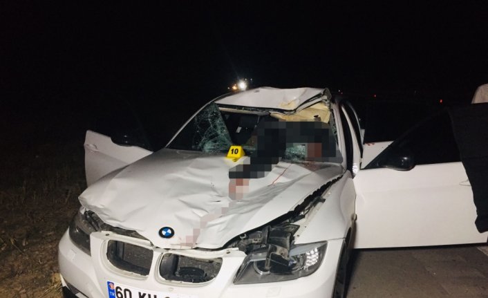 Tokat'ta otomobilin çarptığı yaya öldü