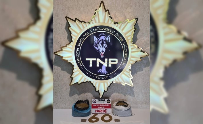 Tokat'ta uyuşturucu operasyonunda 2 şüpheli tutuklandı