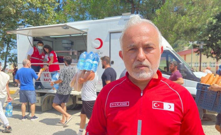 Türk Kızılay Genel Başkanı Kerem Kınık, selle ilgili çalışmalarını anlattı: