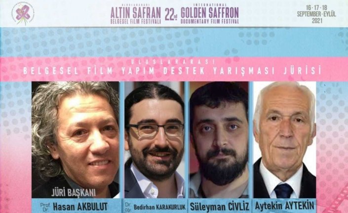Uluslararası Altın Safran Belgesel Film Festivali'nin jüri üyeleri belirlendi