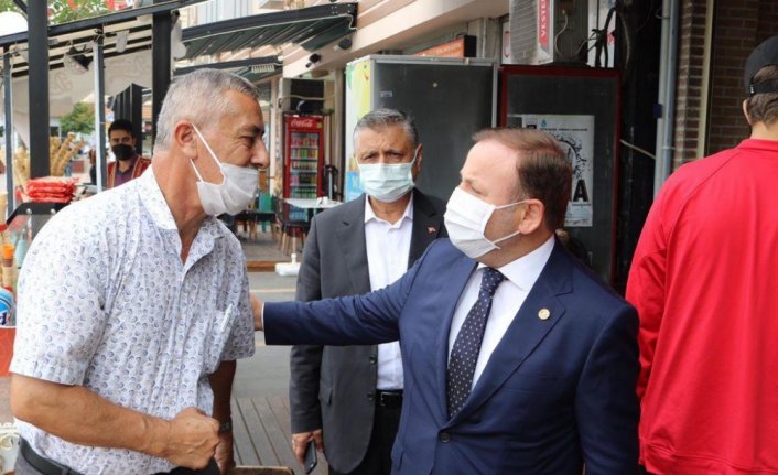 AK Parti Giresun Milletvekili Öztürk ilçe ziyaretleri gerçekleştirdi