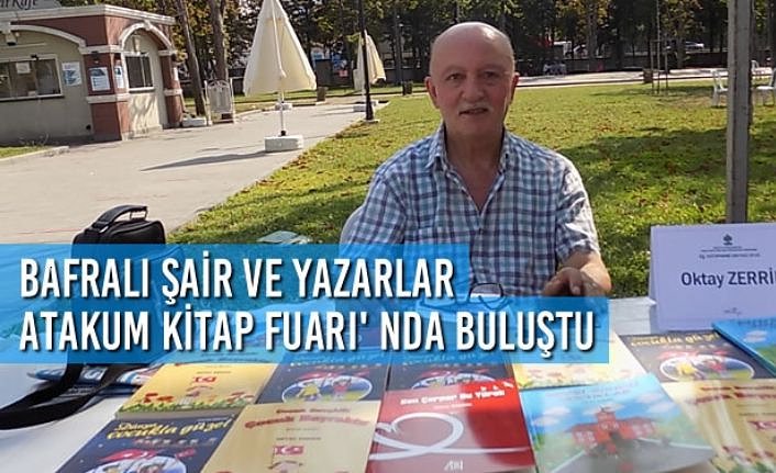 Bafralı Şair ve Yazarlar Atakum Kitap Fuarı'nda Buluştu