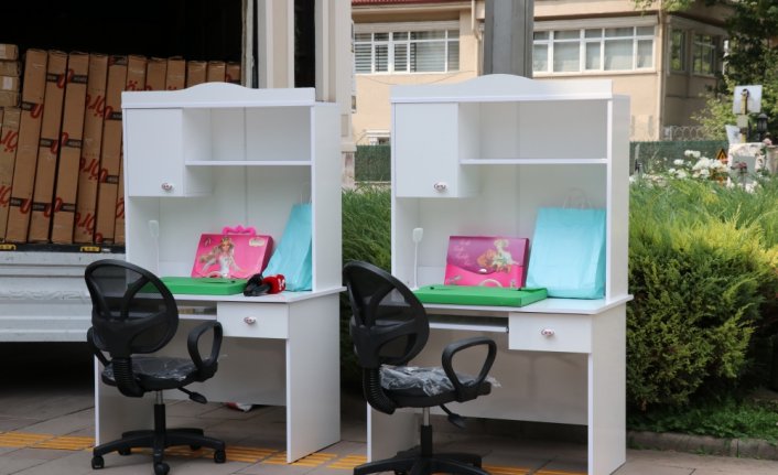 Bolu'da ihtiyaç sahibi öğrencilere eğitim malzemesi desteği