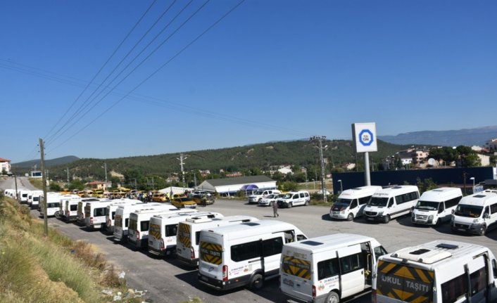 Boyabat ilçesinde toplu taşıma araçları denetlendi