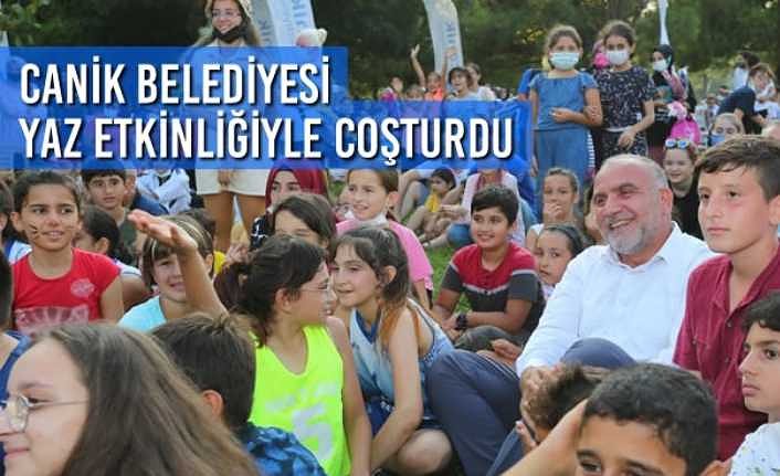 Canik Belediyesi Yaz Etkinliğiyle Coşturdu