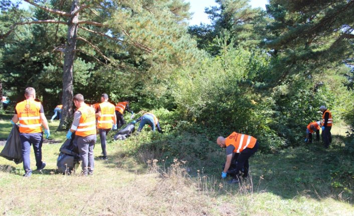 Erbaa'da çöp toplama etkinliği düzenlendi