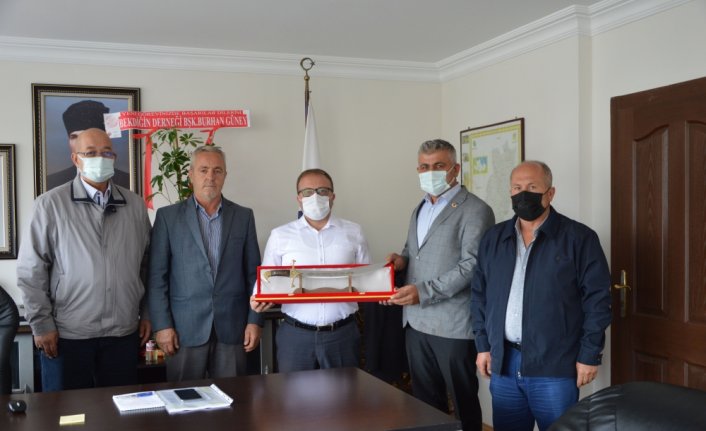 Hava Muhtarları Derneğinden Kaymakam Nayman'a 