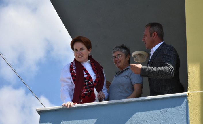 İYİ Parti Genel Başkanı Akşener Samsun'un Vezirköprü ve Havza ilçesini ziyaret etti: