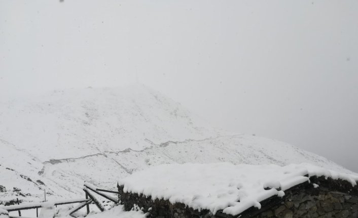 Karadeniz'de 4 ilin yüksek kesimlerinde kar etkili oluyor