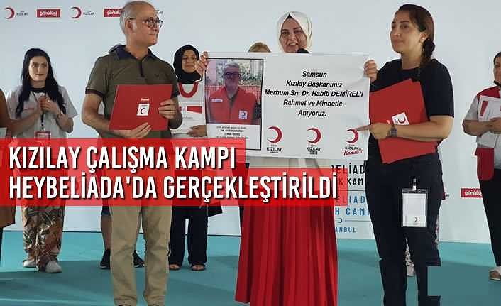 Kızılay Çalışma Kampı Heybeliada'da Gerçekleştirildi