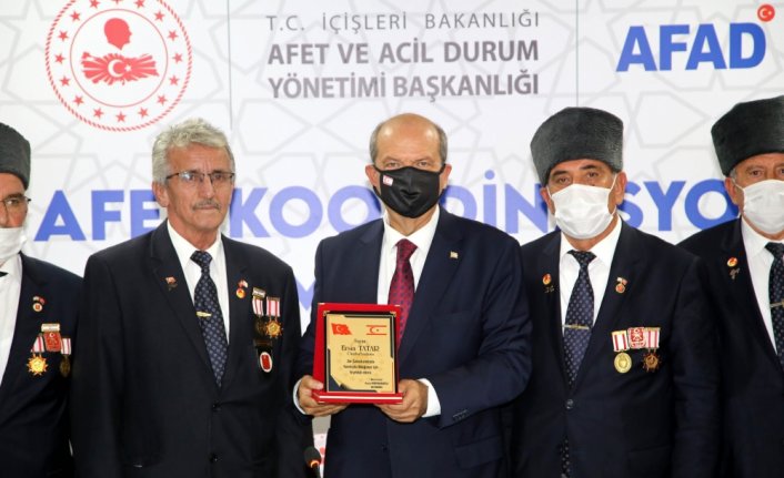KKTC Cumhurbaşkanı Tatar, sel felaketinin yaşandığı Bozkurt'ta açıklamalarda bulundu: