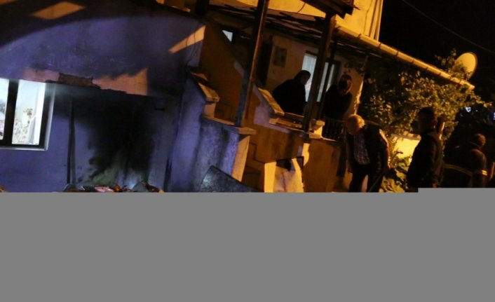 Mudurnu'da evde çıkan yangın söndürüldü