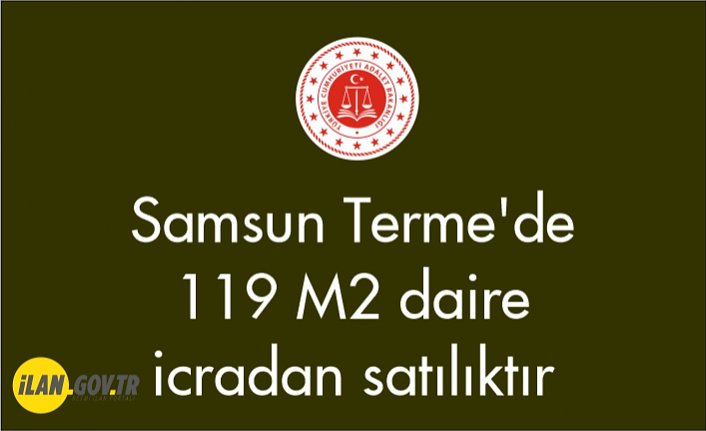 Samsun Terme'de 119 m² daire icradan satılıktır