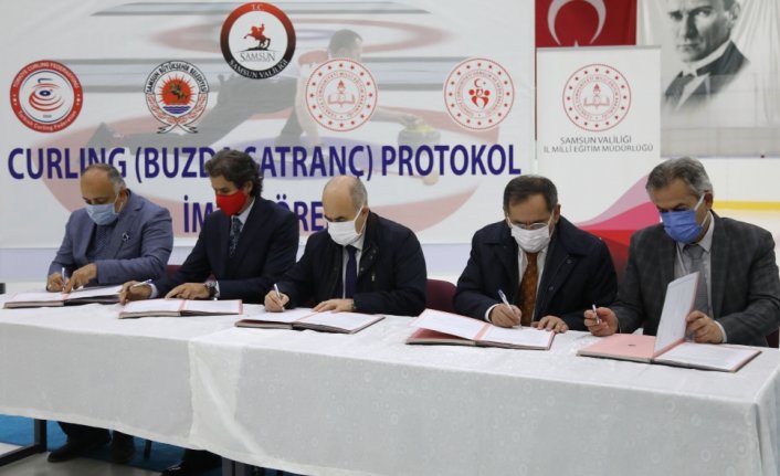 Samsun'da curling sporcuları yetiştirilmesi için protokol imzalandı