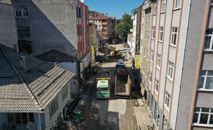 Sel felaketinin yaşandığı Bozkurt'ta çalışmalar 28'nci gününde devam ediyor