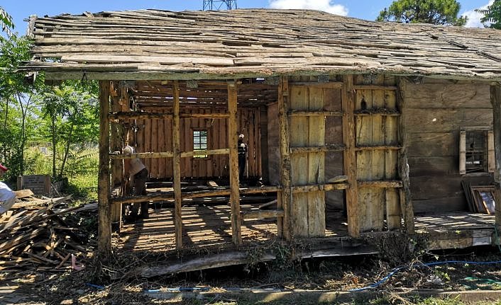 Tarihi ahşap camiye Büyükşehir'den restorasyon