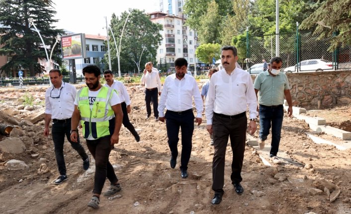 Tokat Belediyesi altyapı çalışmalarına devam ediyor
