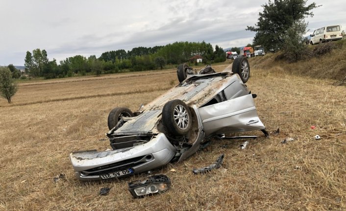 Tokat'taki trafik kazasında 4 kişi yaralandı