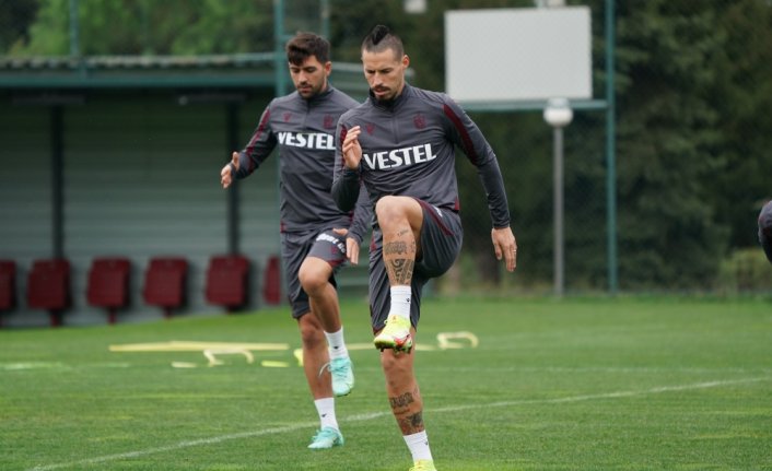 Trabzonspor, Kayserispor maçı hazırlıklarını sürdürdü