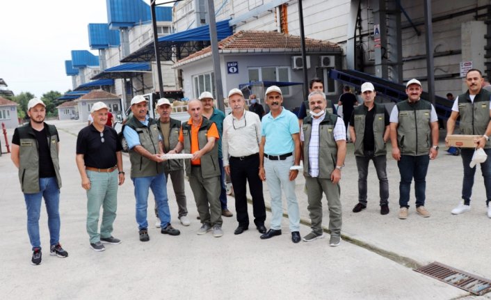 Ünye'de TMO fındık alımlarına başladı