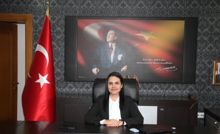 Yağlıdere'ye atanan Kaymakam Kübra Kaplan görevine başladı
