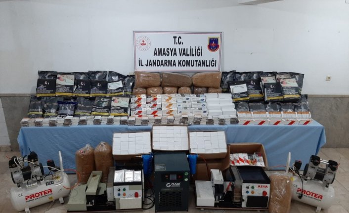 Amasya'da tütün kaçakçılığı operasyonunda yakalanan zanlı tutuklandı